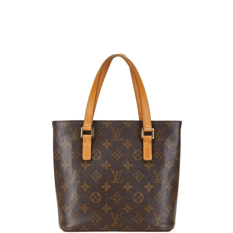 Handle bags with wide openings for access -Handle bags with geometric designs for a modern twist -Louis Vuitton  Pvc Leather Handbag Tote Bag (Pre-Owned)