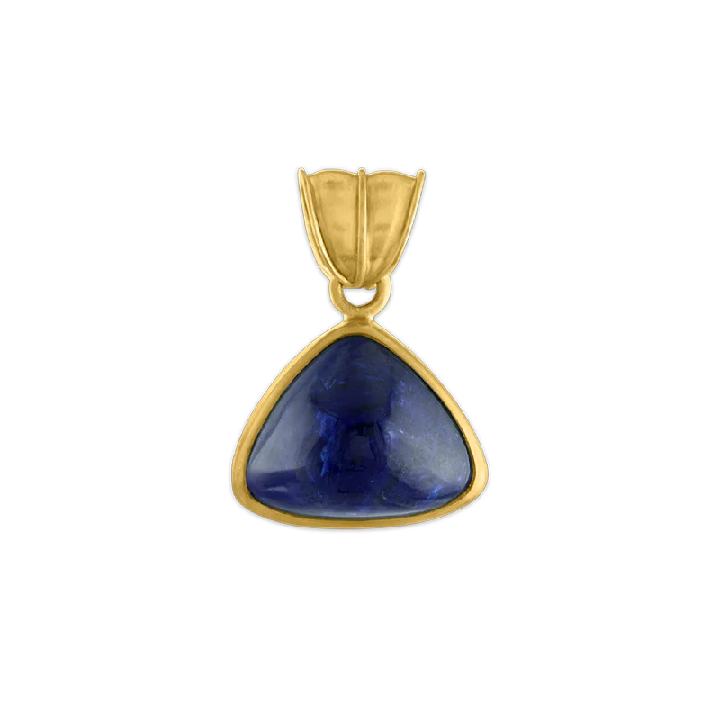 Best necklaces and pendants with butterfly wings for a delicate, graceful style-Tanzanite Fan Pendant