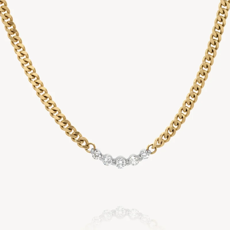 Best necklaces and pendants with matching earrings for a coordinated, elegant look-Susie Q Necklace - 10k