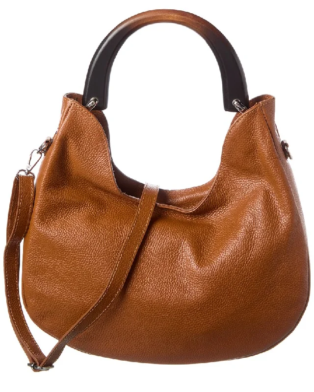 Vegan leather handle bags for eco-friendly chic -Affordable handle bags for daily wear -Italian Leather Top Handle Bag