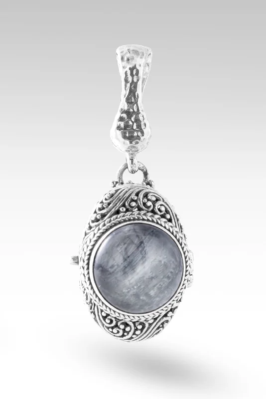 Fashionable necklaces and pendants with birthstones for a personalized gift idea-Inner Grace Pendant™ in Eagle Eye