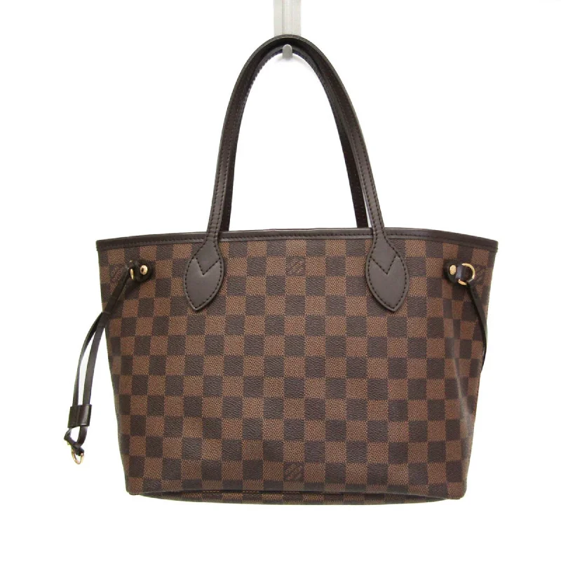 Handle bags with striped canvas for beach -Handle bags with embellished designs for a glamorous effect -Louis Vuitton Damier  Damier Canvas Tote Bag (Pre-Owned)