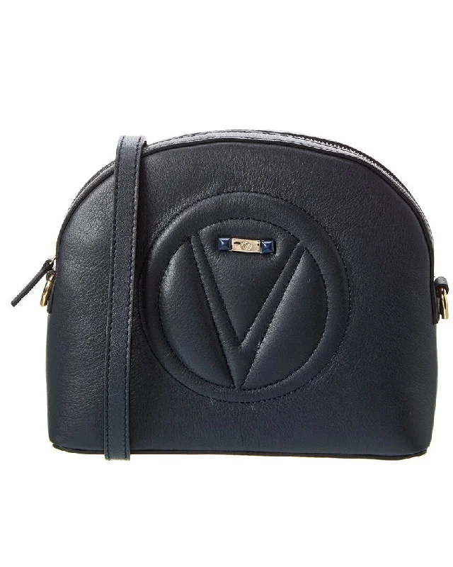 Insulated handle bags for keeping food fresh -Trendy handle bags with chain details -Valentino by Mario Valentino Diana Signature Leather Crossbody