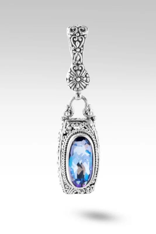 Beautiful necklaces and pendants with moon and star charms for a dreamy effect-Spirit Guides Pendant™ in Perfect Luck™ Mystic Quartz