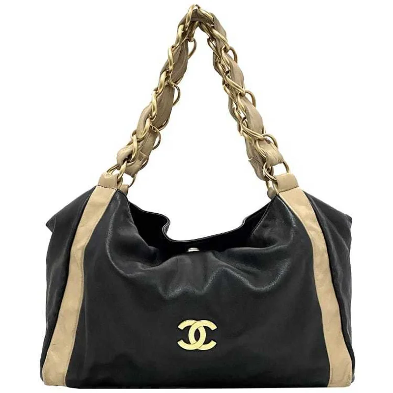 Handle bags with sturdy bases for stability -Handle bags with oversized designs for a statement piece -Chanel   Leather Tote Bag (Pre-Owned)