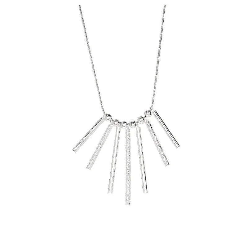 Best necklaces and pendants with heart-shaped designs for a romantic look-Dazzling Spike Necklace