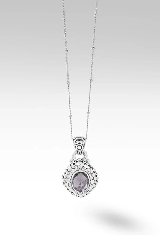 Best necklaces and pendants with opal and gold for a vibrant, luxurious contrast-Crowned with Glory Necklace™ in Odyssey Black Knight™ Mystic Quartz