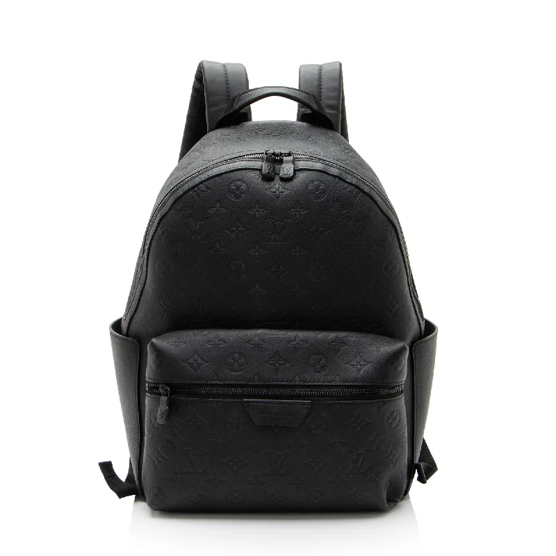 Handle bags with thick handles for support -Eco-friendly handle bags for conscious fashion -Louis Vuitton Monogram Shadow Discovery PM Backpack