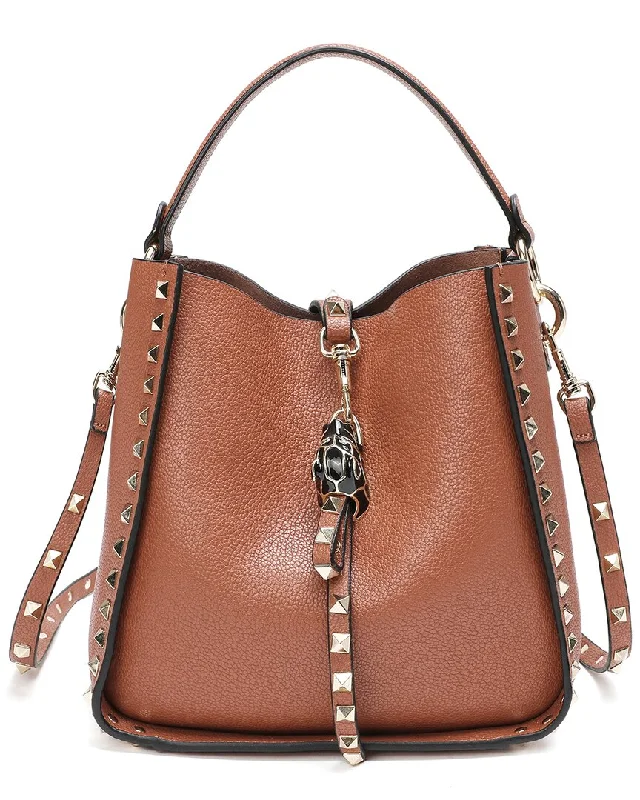 Handle bags with vintage vibes for nostalgia -Handle bags with contrasting colors for a modern look -Tiffany & Fred Paris Full-Grain Leather Hobo Bag