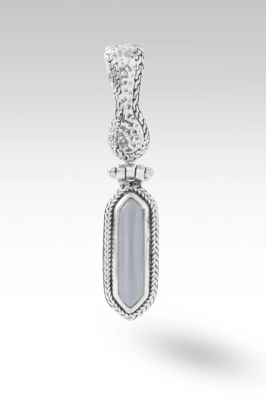 Best necklaces and pendants with rose gold for a warm and romantic appeal-Yesterday Today & Forever Pendant™ in White Moonstone