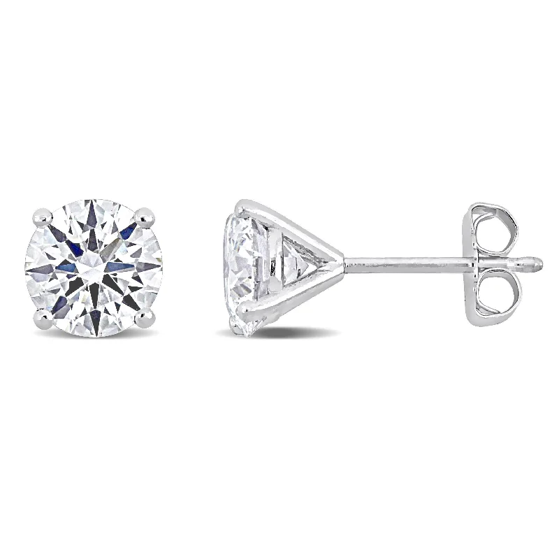 Stud Earrings for Anniversary -Created Forever by Miadora 2ct TDW Lab-Grown Diamond Stud Earrings in Platinum