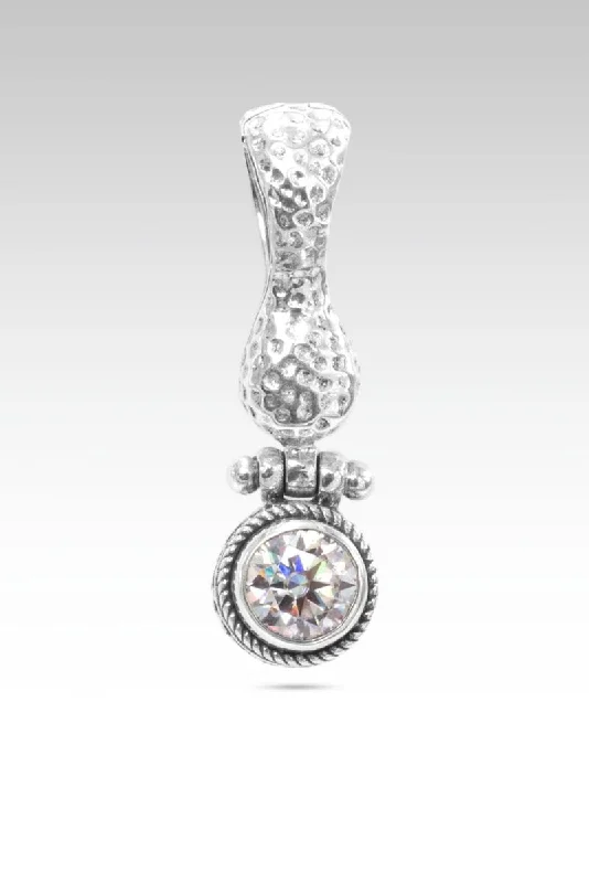 Necklaces and pendants with zodiac constellation designs for an astrological touch-Grace Alone Pendant™ in Moissanite