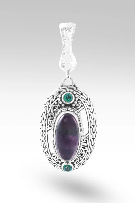 Best necklaces and pendants with vintage lockets for a nostalgic, sentimental look-Resilience Pendant™ in Rainbow Fluorite