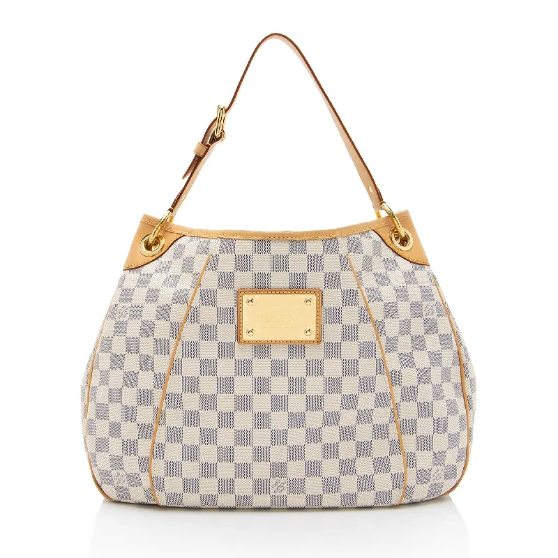 Durable handle bags for heavy-duty everyday use -Spacious handle bags for weekend getaways -Louis Vuitton Damier Azur Galliera PM Shoulder Bag