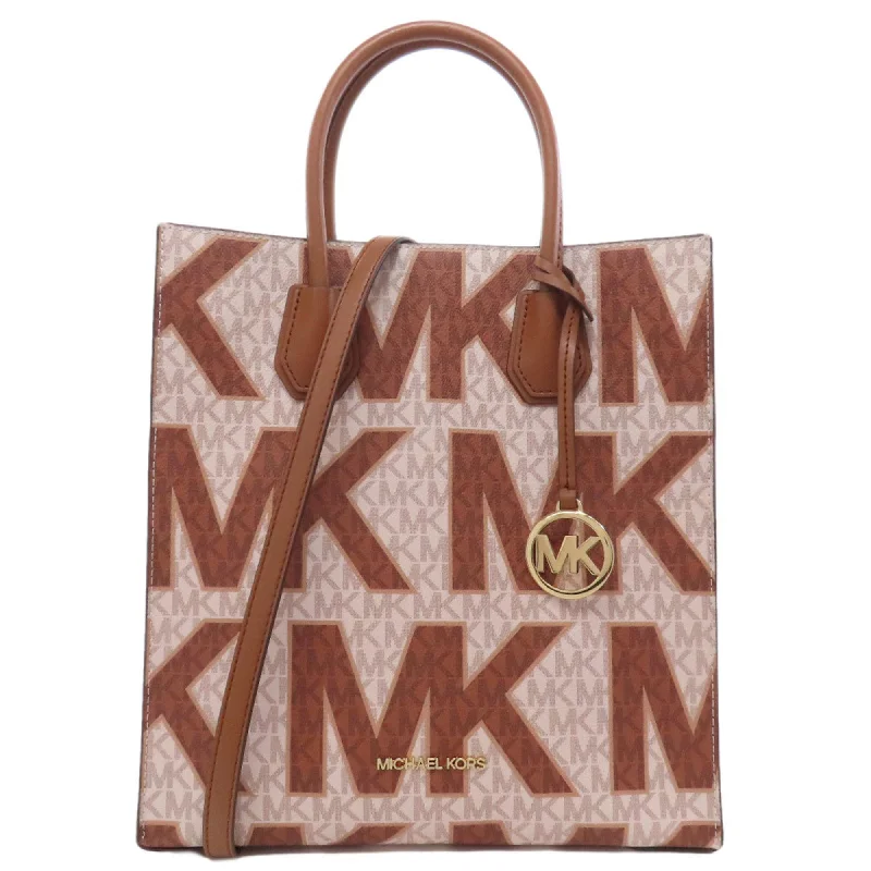 Handle bags with monogram designs for personalization -Small handle bags with detachable straps for versatility -Michael Kors  Pvc Tote Bag (Pre-Owned)