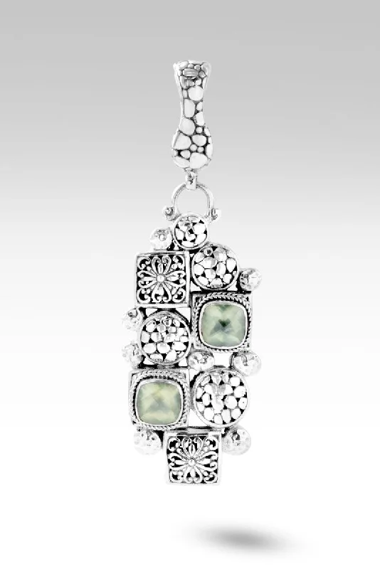 Best necklaces and pendants with butterfly pendants for a delicate, light style-Life in Abundance Pendant™ in Prehnite