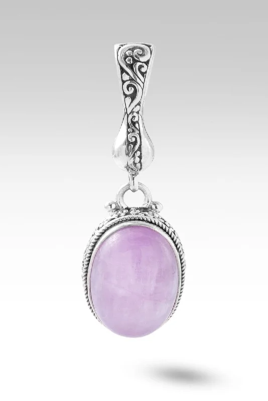 Elegant necklaces and pendants with diamond accents for added sparkle-Intention is Everything Pendant™ in Kunzite