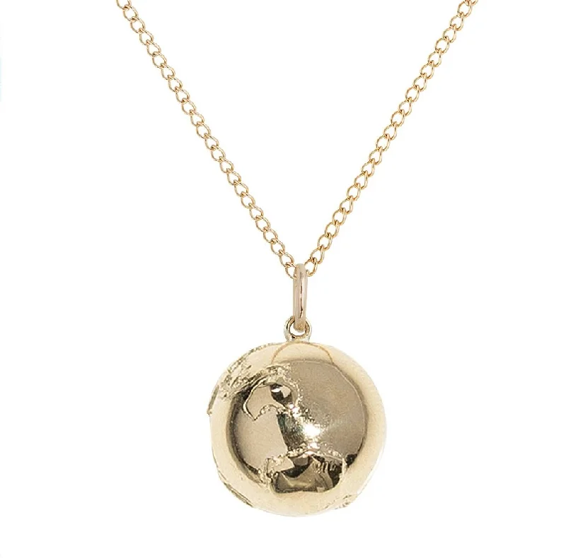 Best necklaces and pendants with art deco elements for a vintage, glamorous design-10K Gold Large Atlas Pendant