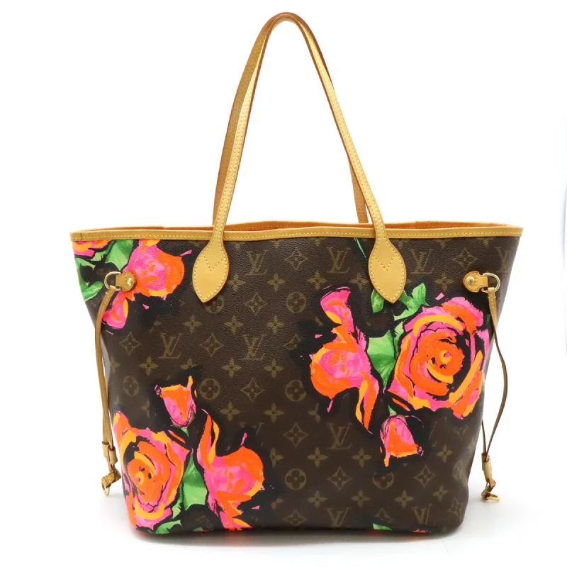 Handle bags with rugged canvas for outdoors -Handle bags with marble print for a unique design -Louis Vuitton Monogram Rose Shoulder Bag Tote Bag (Pre-Owned)