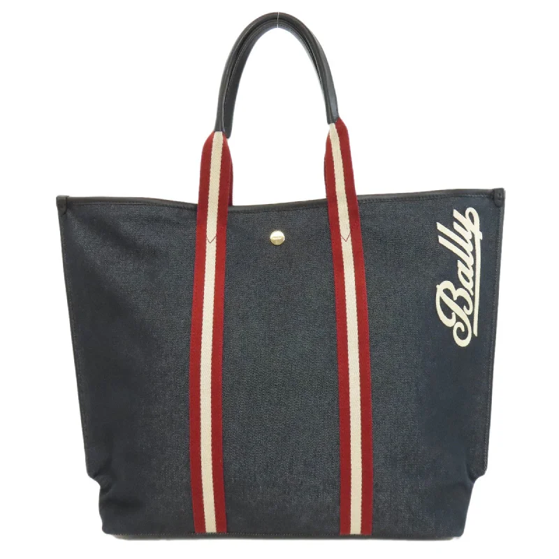 Vegan leather handle bags for eco-friendly chic -Affordable handle bags for daily wear -Bally   Tote Bag (Pre-Owned)