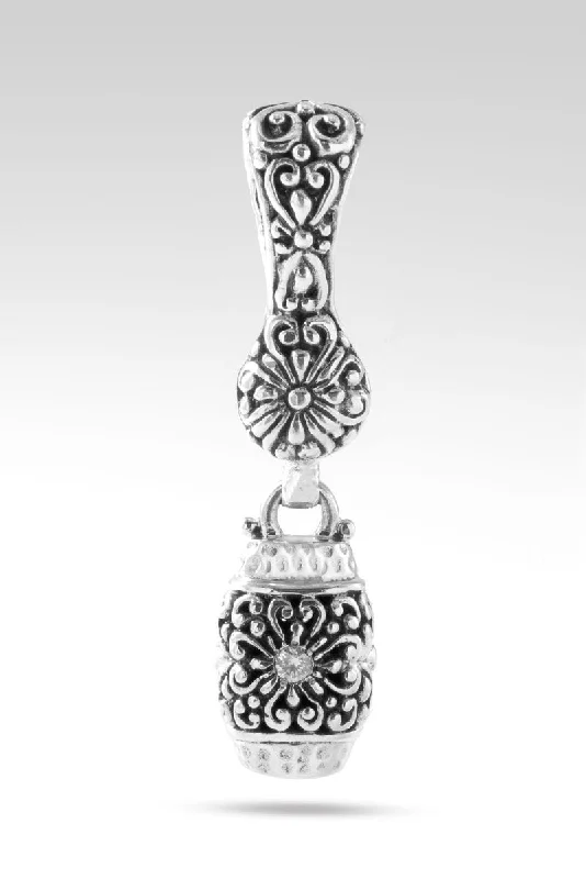 Personalized necklaces and pendants with name engravings for a custom touch-Embrace Grace Pendant™ in Diamond