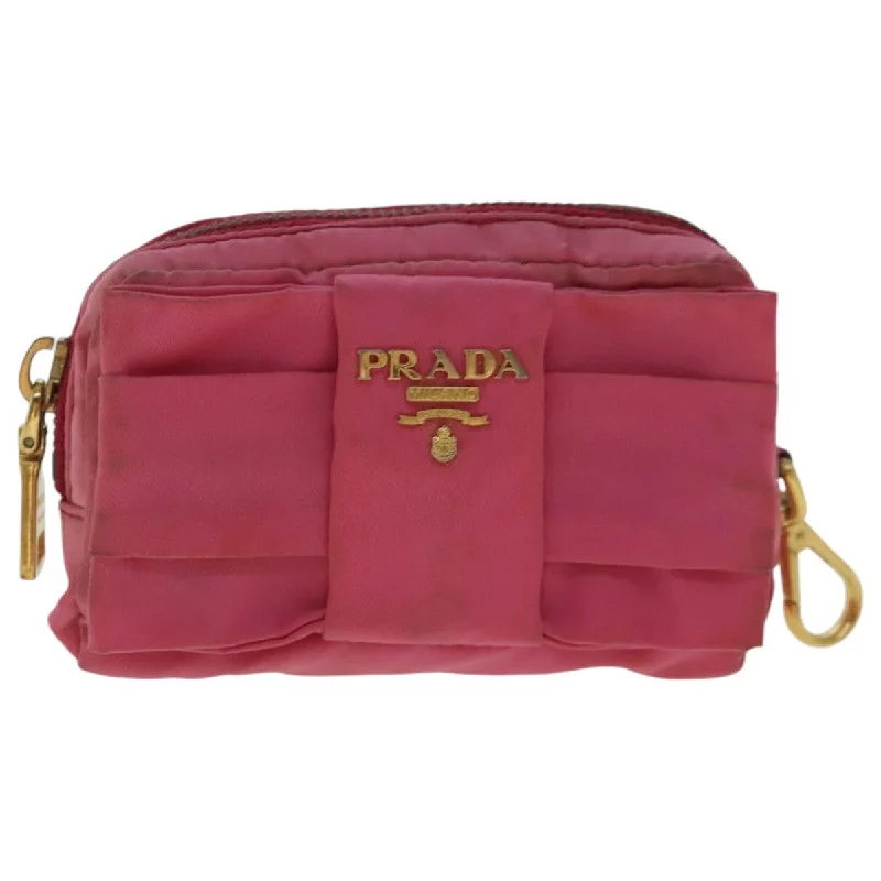 Handle bags with reinforced stitching for durability -Classic handle bags with timeless designs -Prada Ribbon  Synthetic Clutch Bag (Pre-Owned)