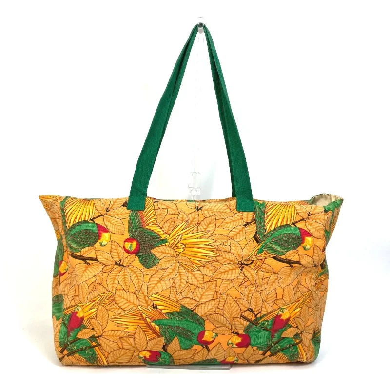 Handle bags with fun slogans for personality -Colorful handle bags for a bright pop of style -Hermes  Cloth Tote Bag (Pre-Owned)