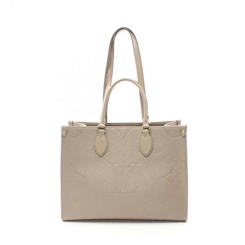 Insulated handle bags for keeping food fresh -Trendy handle bags with chain details -Louis Vuitton  Tourterelle Monogram Empreinte Tote Bag (Pre-Owned)