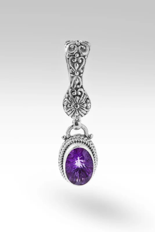 Unique necklaces and pendants with tree of life motifs for nature-inspired elegance-Glory Shines Pendant™ in Amethyst