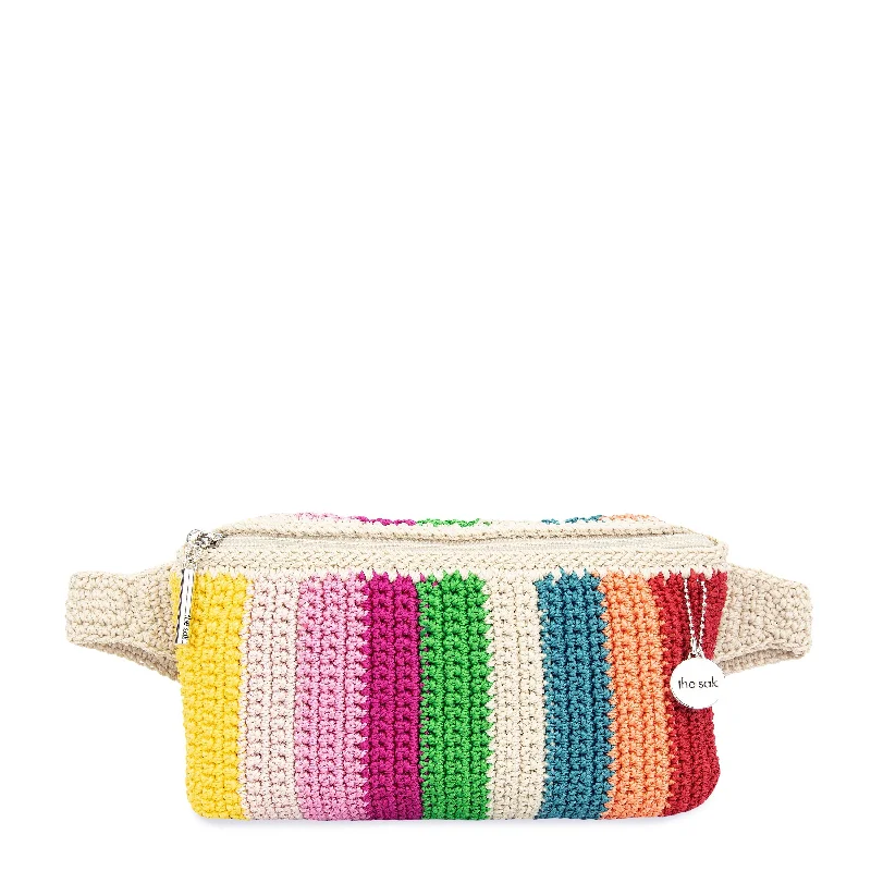 hand crochet - beach stripe