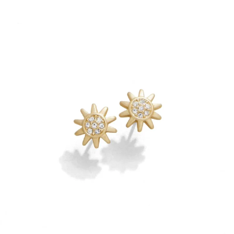 Waterproof Stud Earrings for Outdoor -Sea La Vie Stud Earrings - Sunshine/Sun