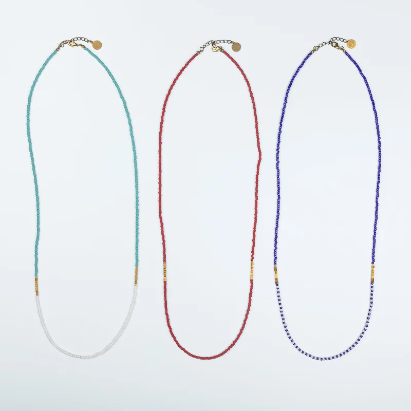 Unique necklaces and pendants with gemstones for a colorful and vibrant statement-Iraqi Delicate Rope Necklace