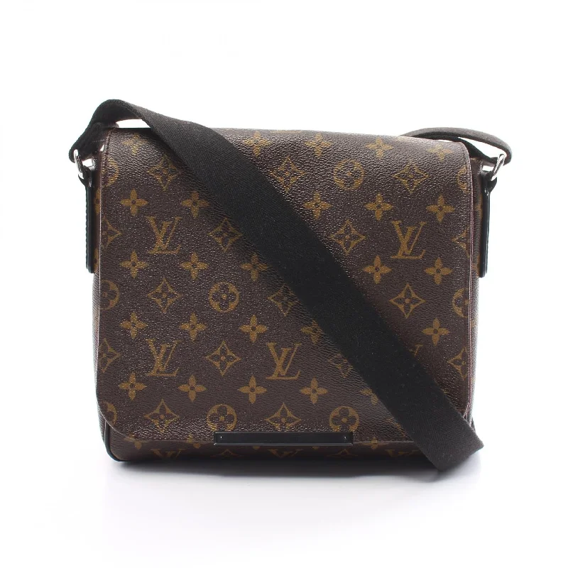 Handle bags with playful pom-poms for charm -Trendy handle bags with detachable straps for easy styling -Louis Vuitton Monogram Macassar Shoulder Bag M40935