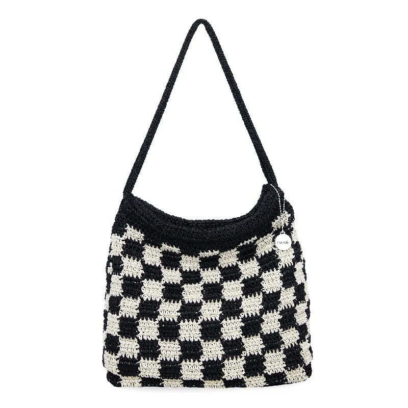 Handle bags with vintage clasps for nostalgia -Handle bags with fabric detailing for a casual yet chic look -Ava Hobo