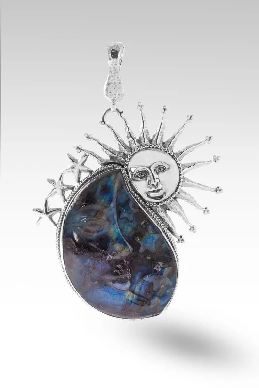 Necklaces and pendants with enamel accents for a colorful, eye-catching appearance-Celeste Pendant™ in Labradorite