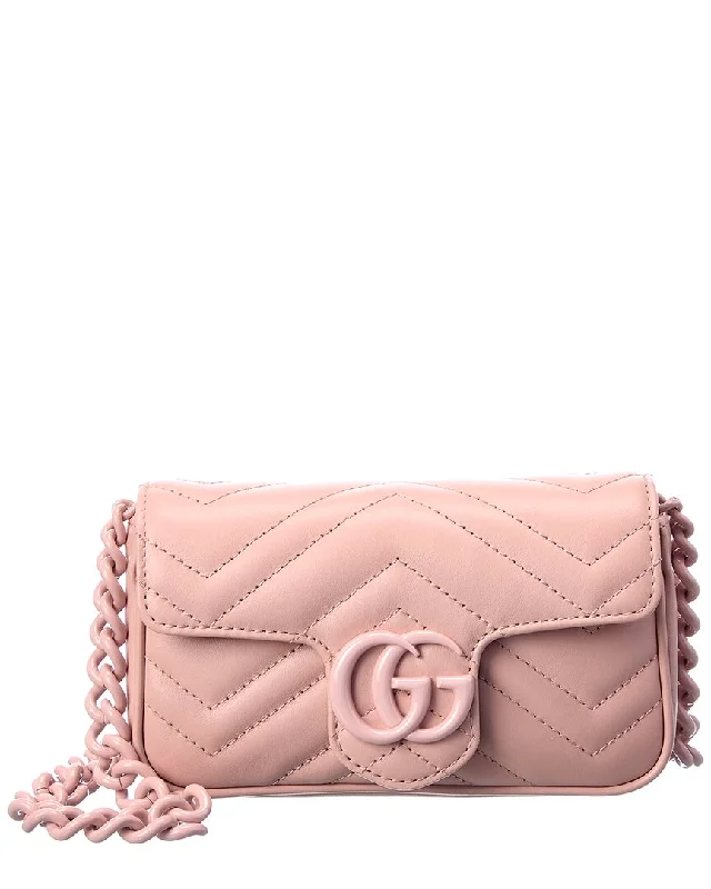 Handle bags with double handles for strength -Casual handle bags for relaxed daily wear -Gucci GG Marmont Leather Belt Bag