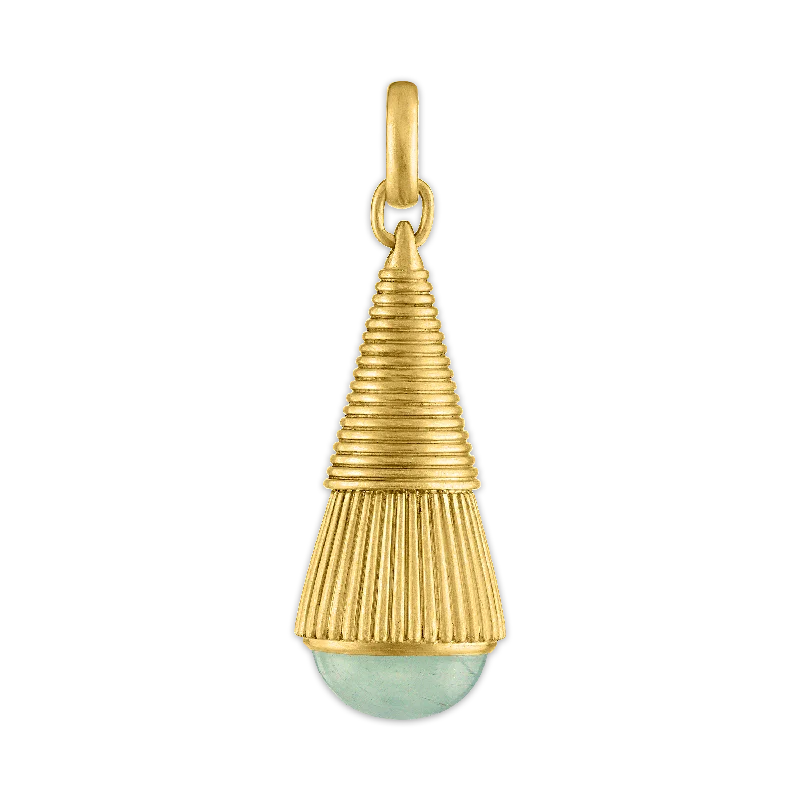 Necklaces and pendants with pearls for a classic and sophisticated touch-Aquamarine Canopy Pendant