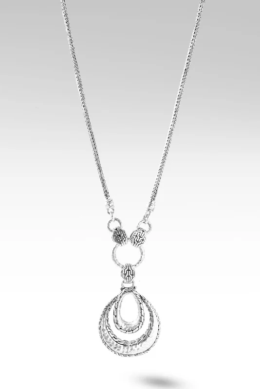 Personalized necklaces and pendants with name engravings for a custom touch-Own Your Journey Necklace™ in Chainlink